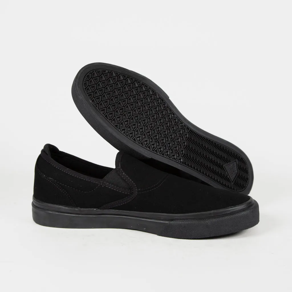 Emerica - Wino G6 Slip On (Vegan Suede) Shoes - Black