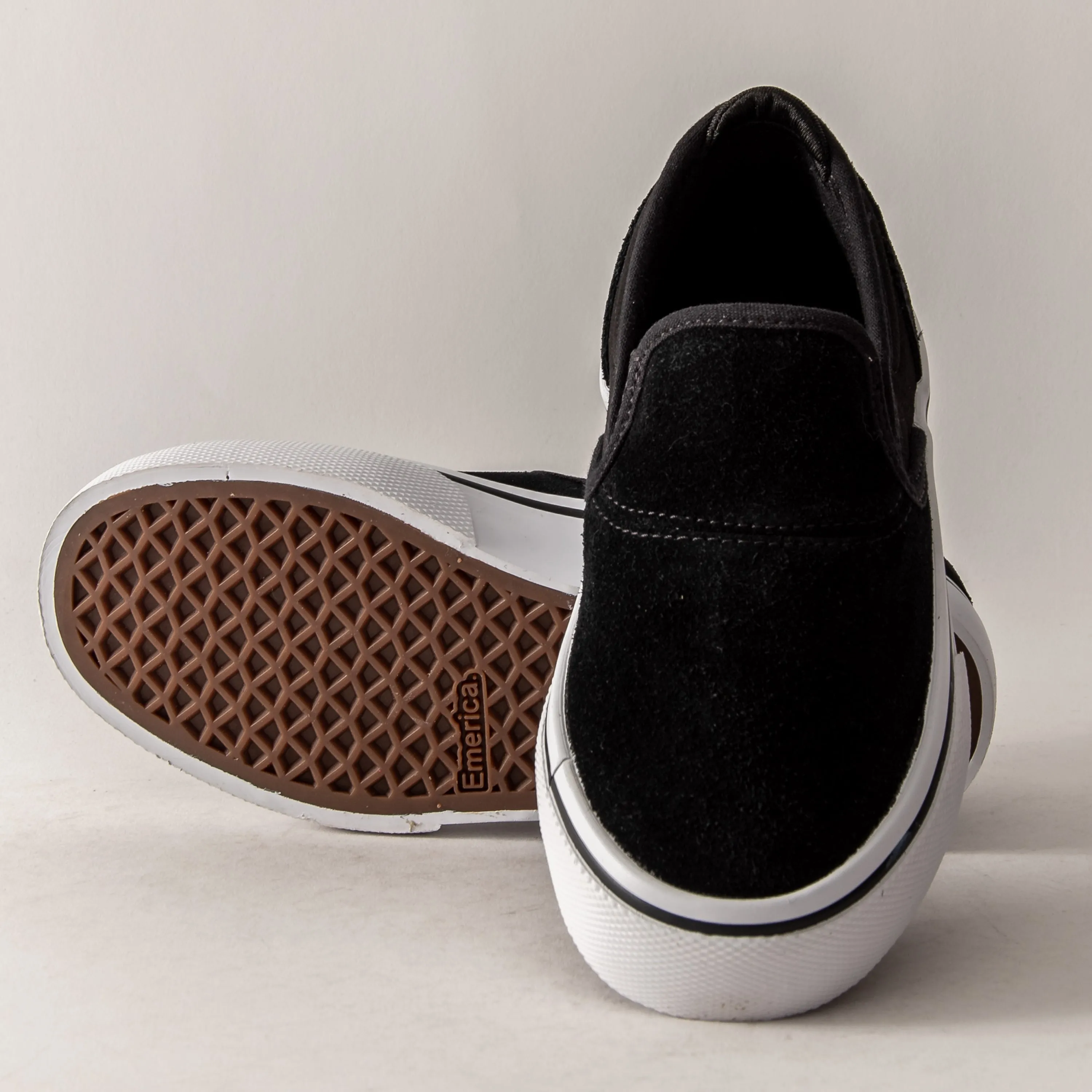 Emerica - Wino G6 Slip-On Youth (Black/White/Gold)