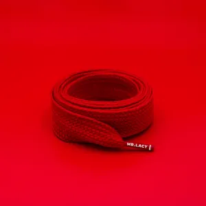 Fatties Shoelaces · Scarlet Red