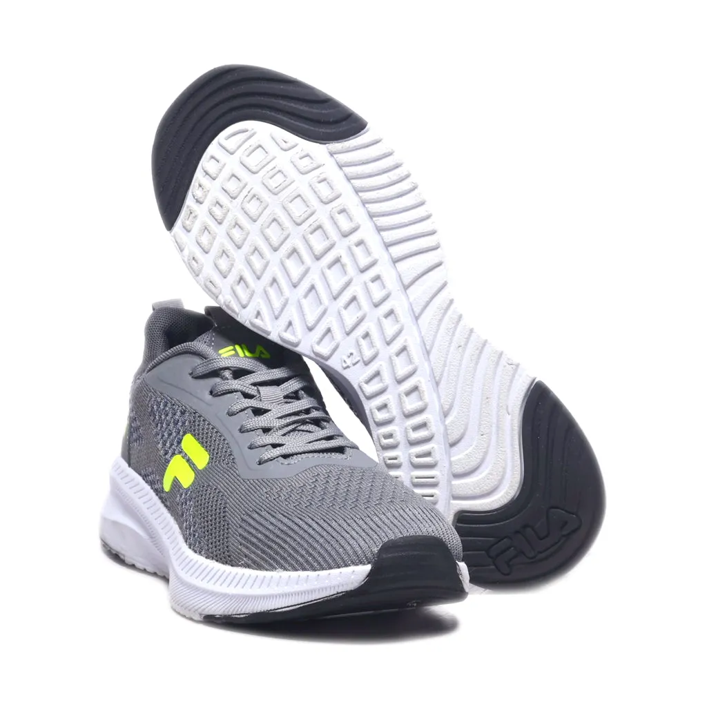 Fila Sport Shoes Fabric Grey Colour For Men