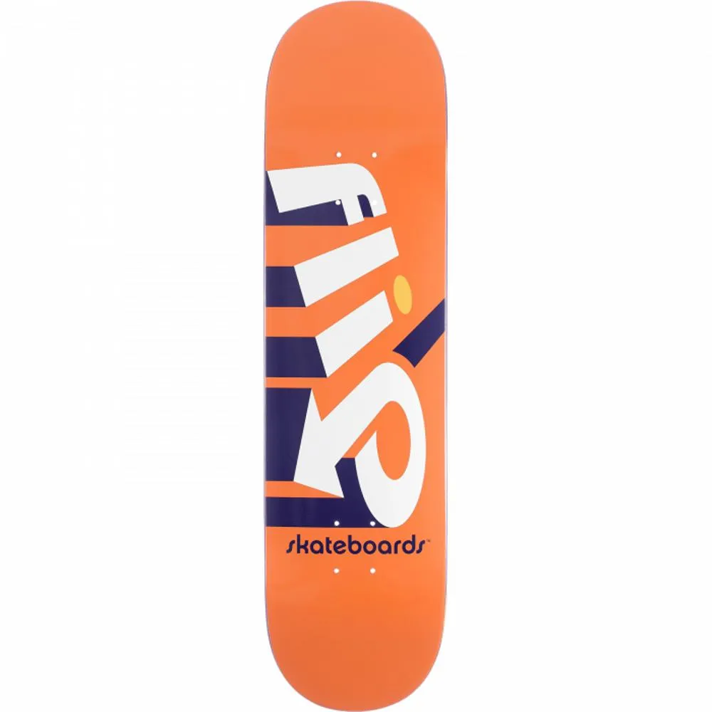 Flip Strobe 8.25" Orange Skateboard Deck