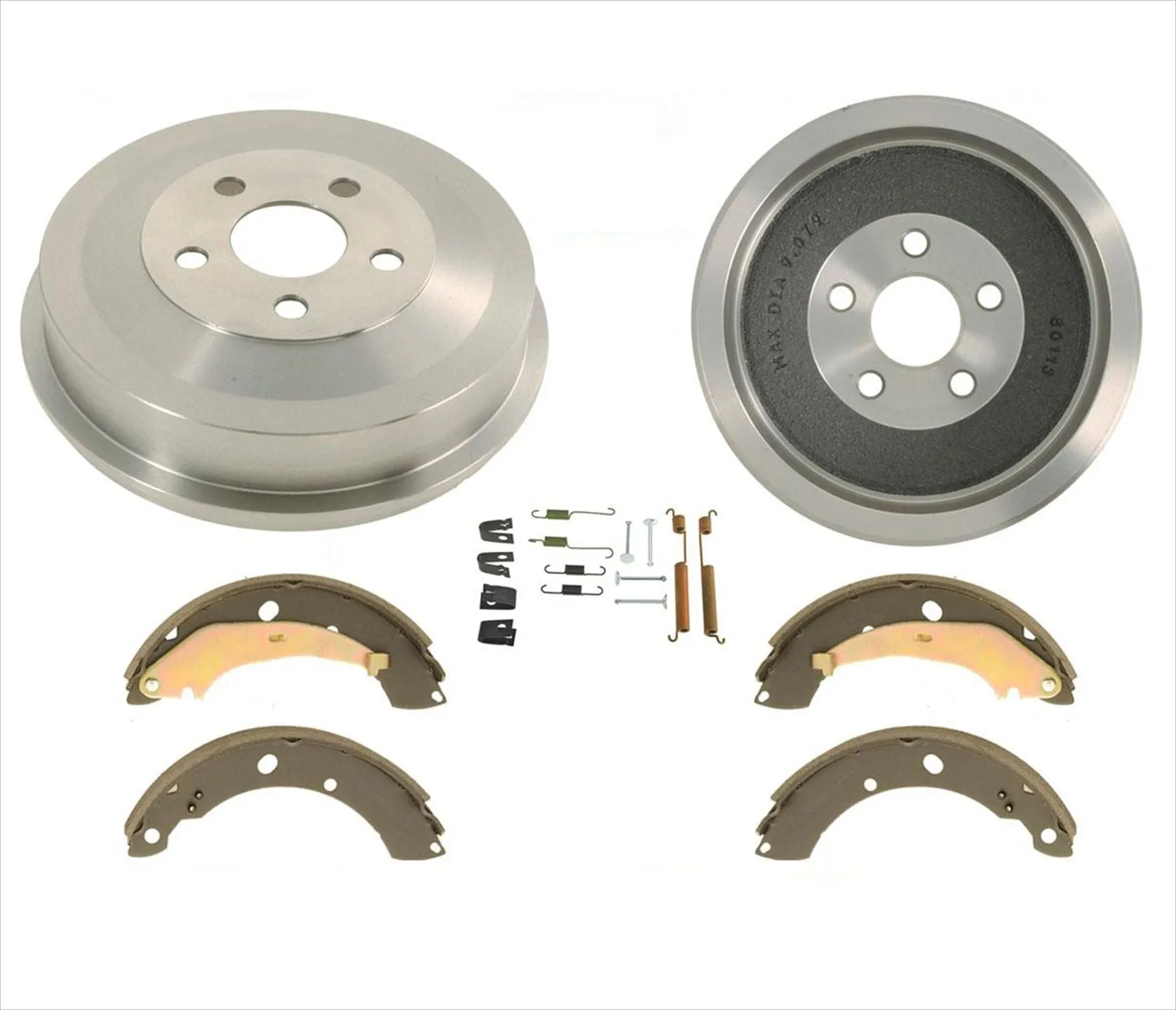 For 2005-2009 Chrysler PT Cruiser Natural Aspirated Disc Brake Rotors Drums 7pc