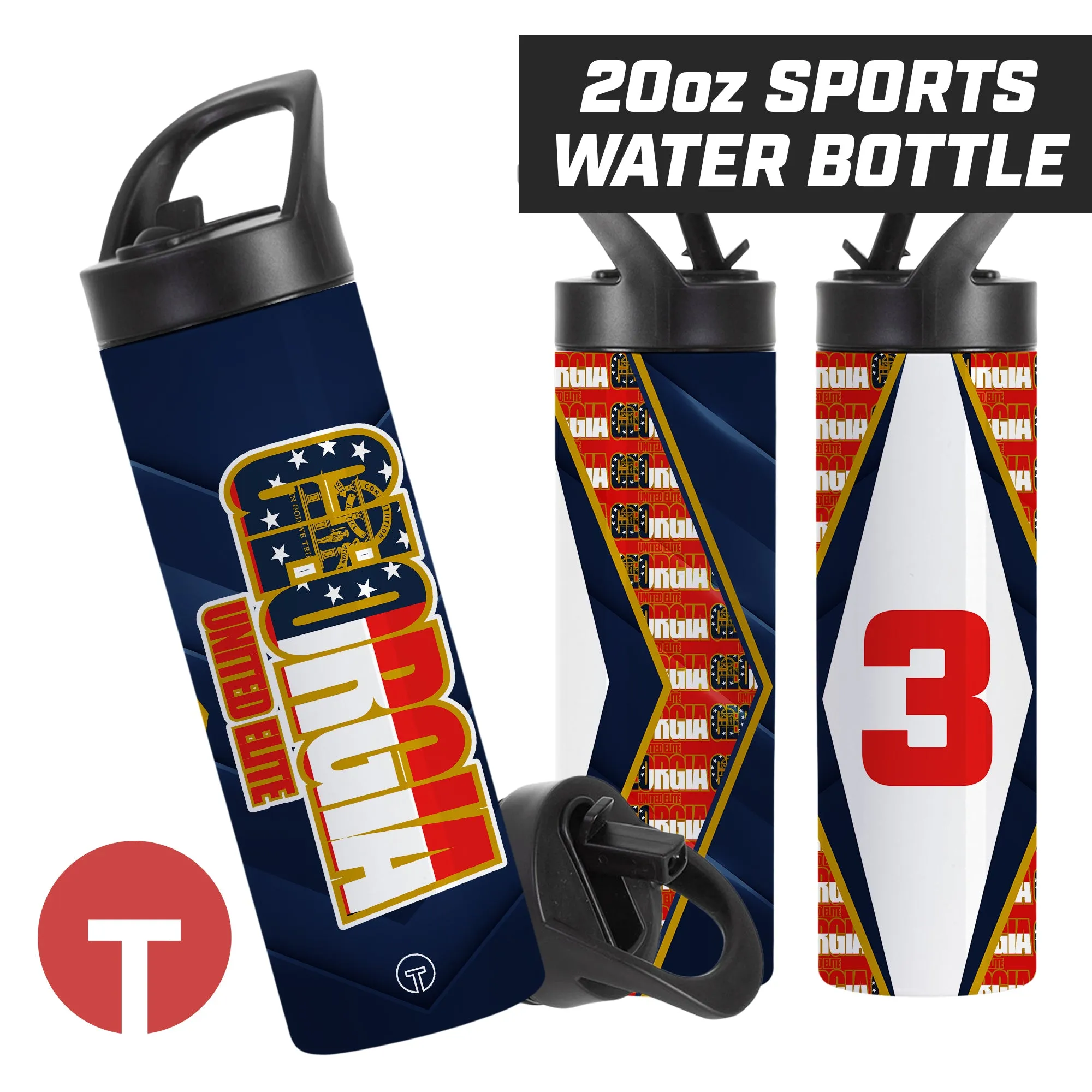 Georgia United Elite - 20oz Sports Tumbler