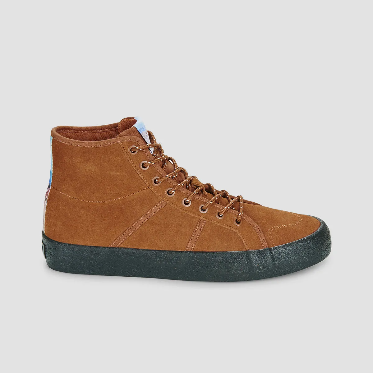 Globe Los Angered II High Top Shoes - Chestnut/Maalouf