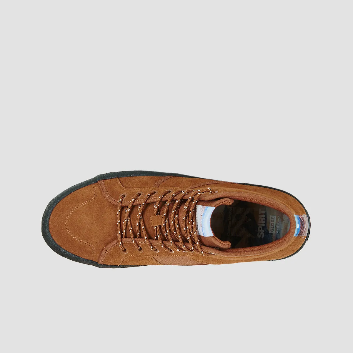 Globe Los Angered II High Top Shoes - Chestnut/Maalouf