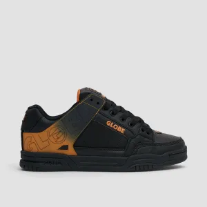 Globe Tilt Shoes - Black/Orange Fade