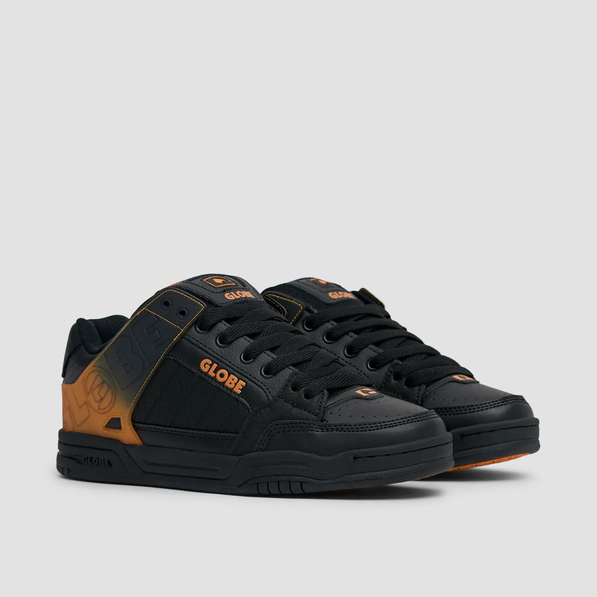 Globe Tilt Shoes - Black/Orange Fade