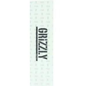 Grizzly Stamp Single Sheet Griptape 9"X33" - Clear