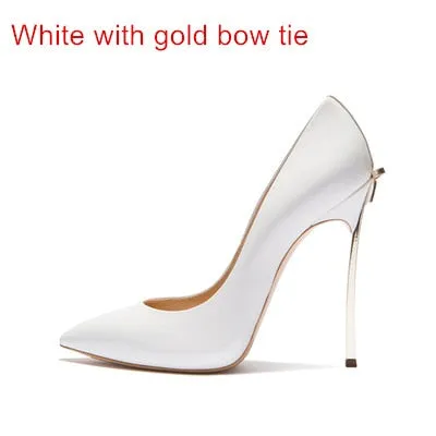 Heels for Women Wedding Shoes Woman High Heels Bridal Shoes With Bow Sexy Women Shoes High Heels Designer Women Pumps Stiletto