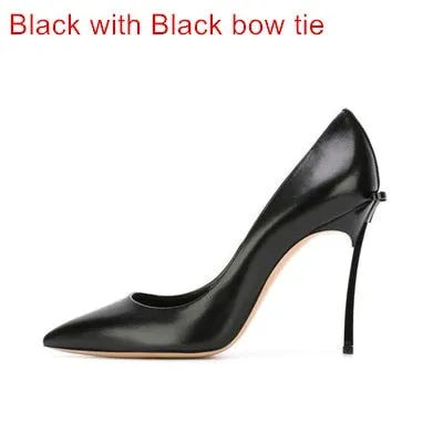 Heels for Women Wedding Shoes Woman High Heels Bridal Shoes With Bow Sexy Women Shoes High Heels Designer Women Pumps Stiletto