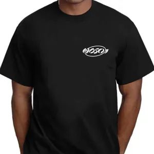 Hosoi Rising Sun Logo Black T-Shirts