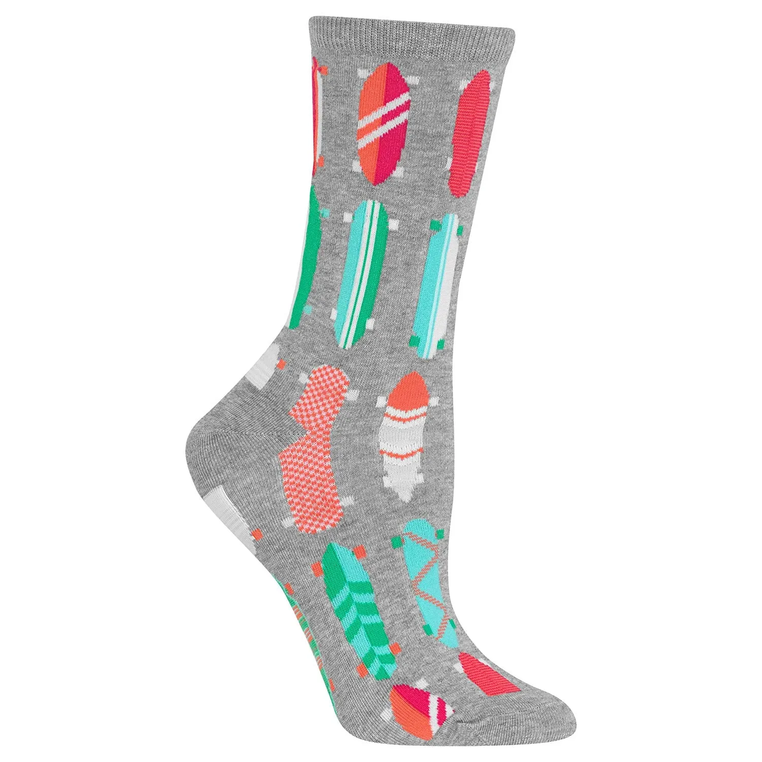 Hot Sox Women's Skateboards Socks