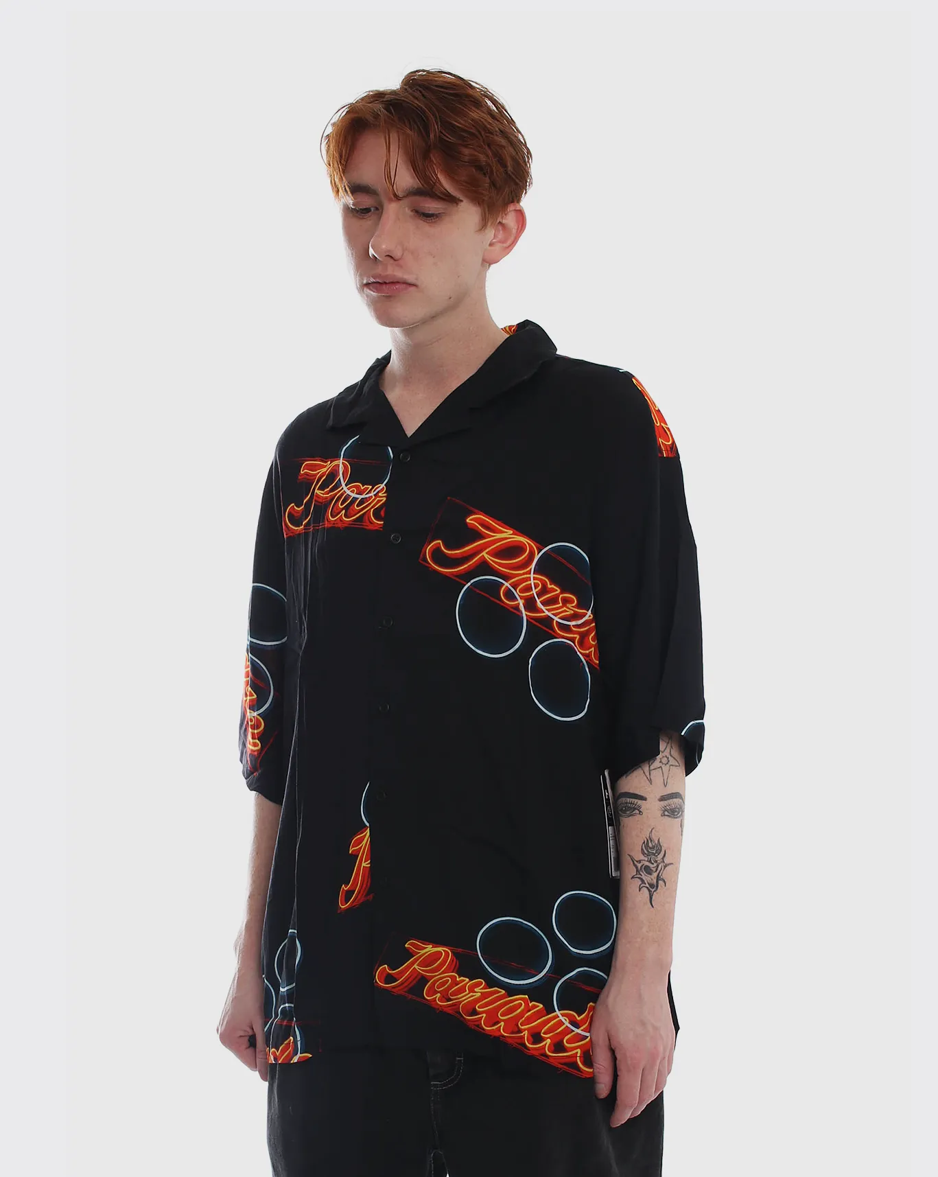 Huffer x Parade Box Shirt - Neon