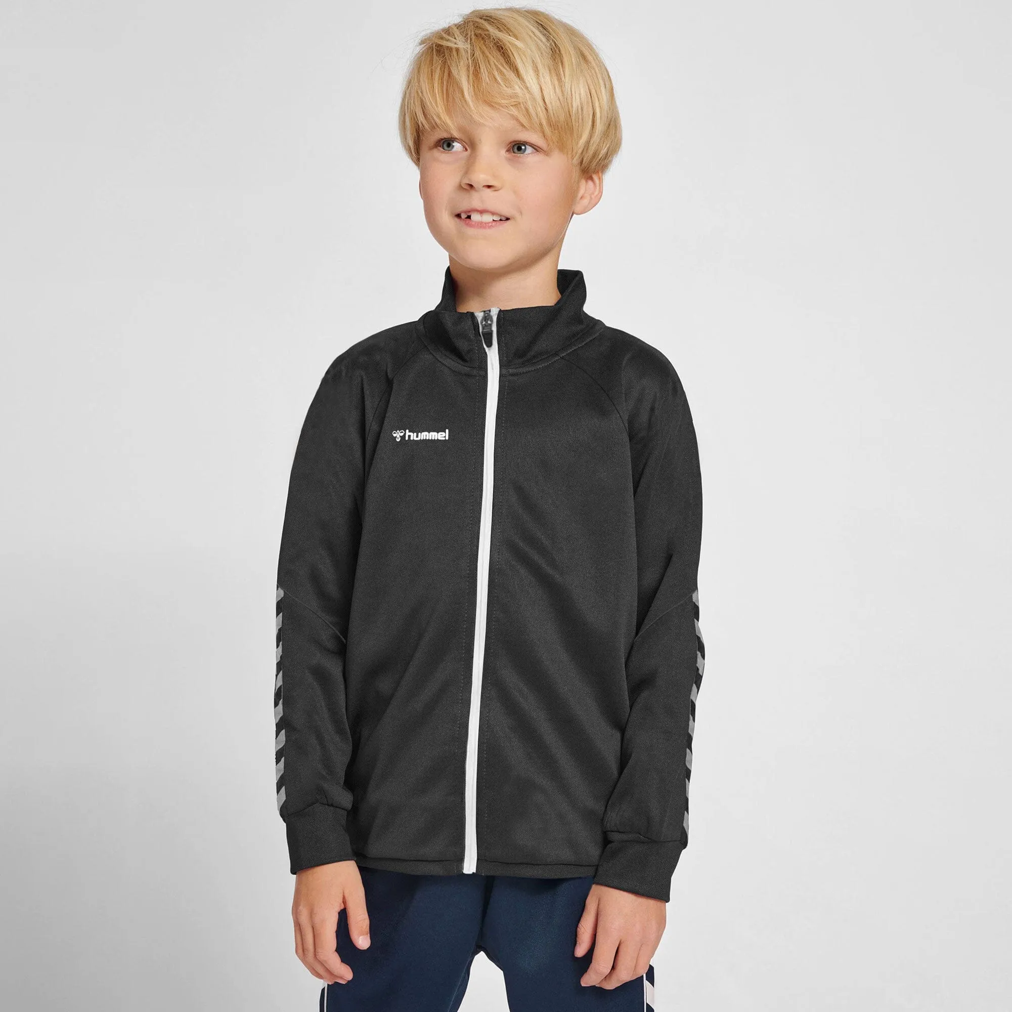 Hummel Boy's Foreman Arrow Printed Sports Zipper Jacket