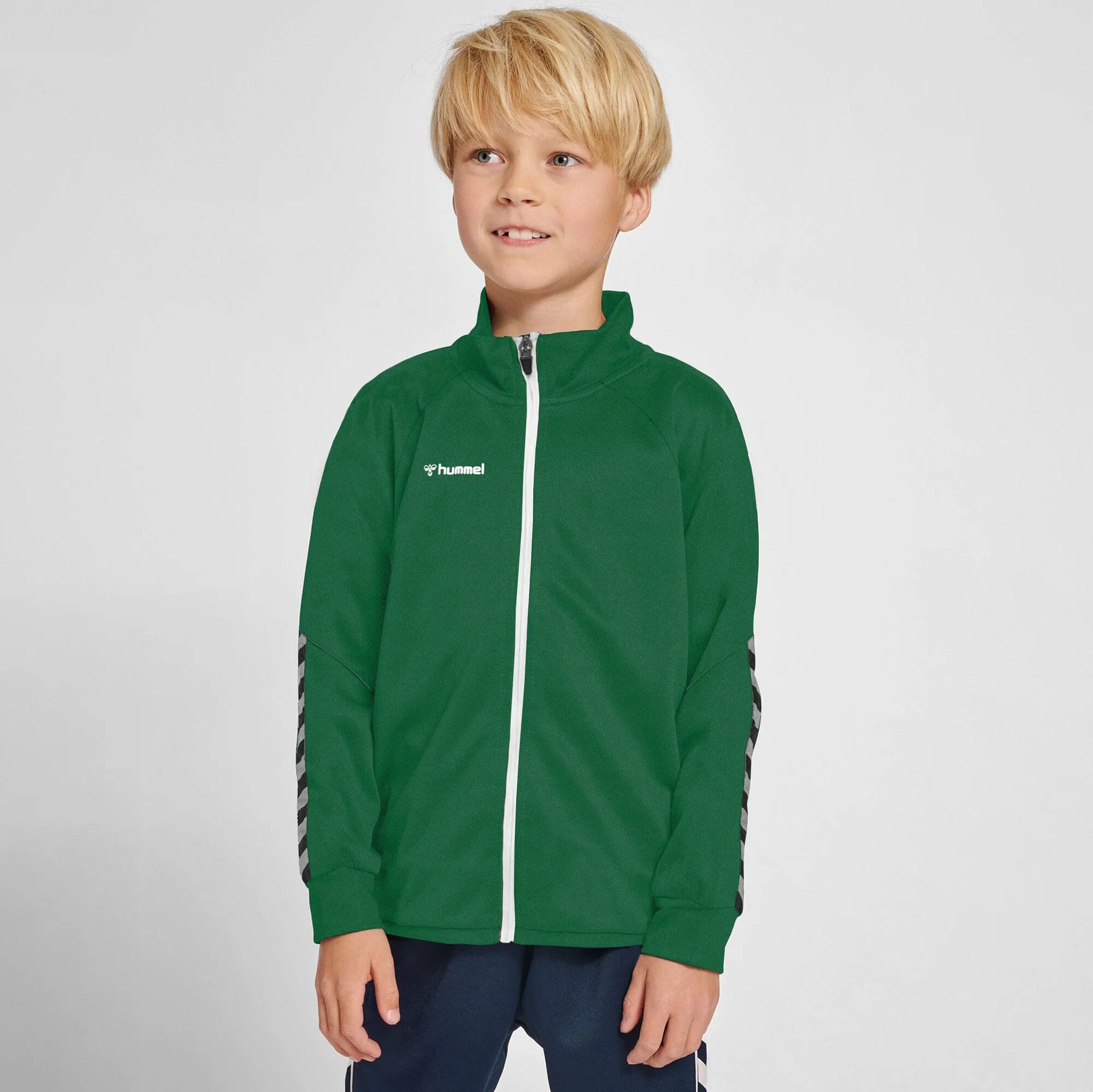 Hummel Boy's Foreman Arrow Printed Sports Zipper Jacket