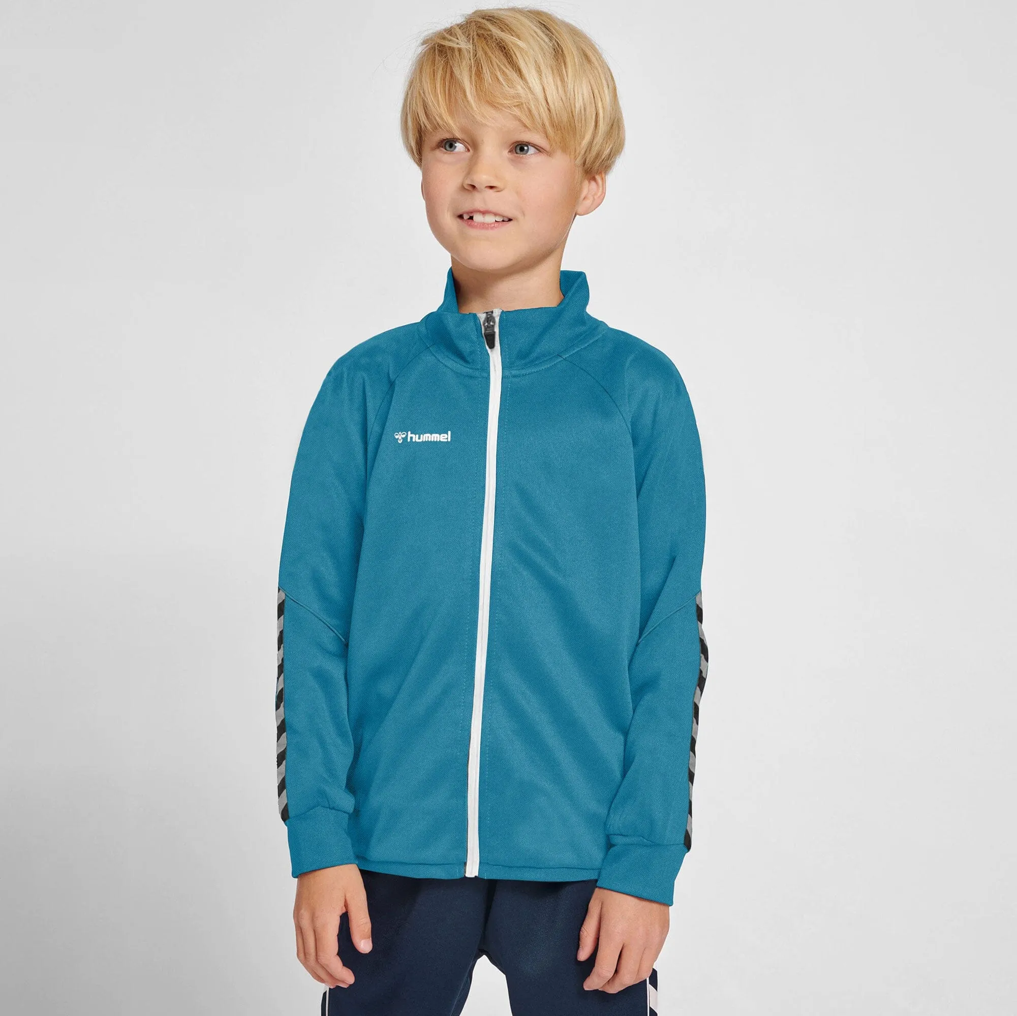 Hummel Boy's Foreman Arrow Printed Sports Zipper Jacket