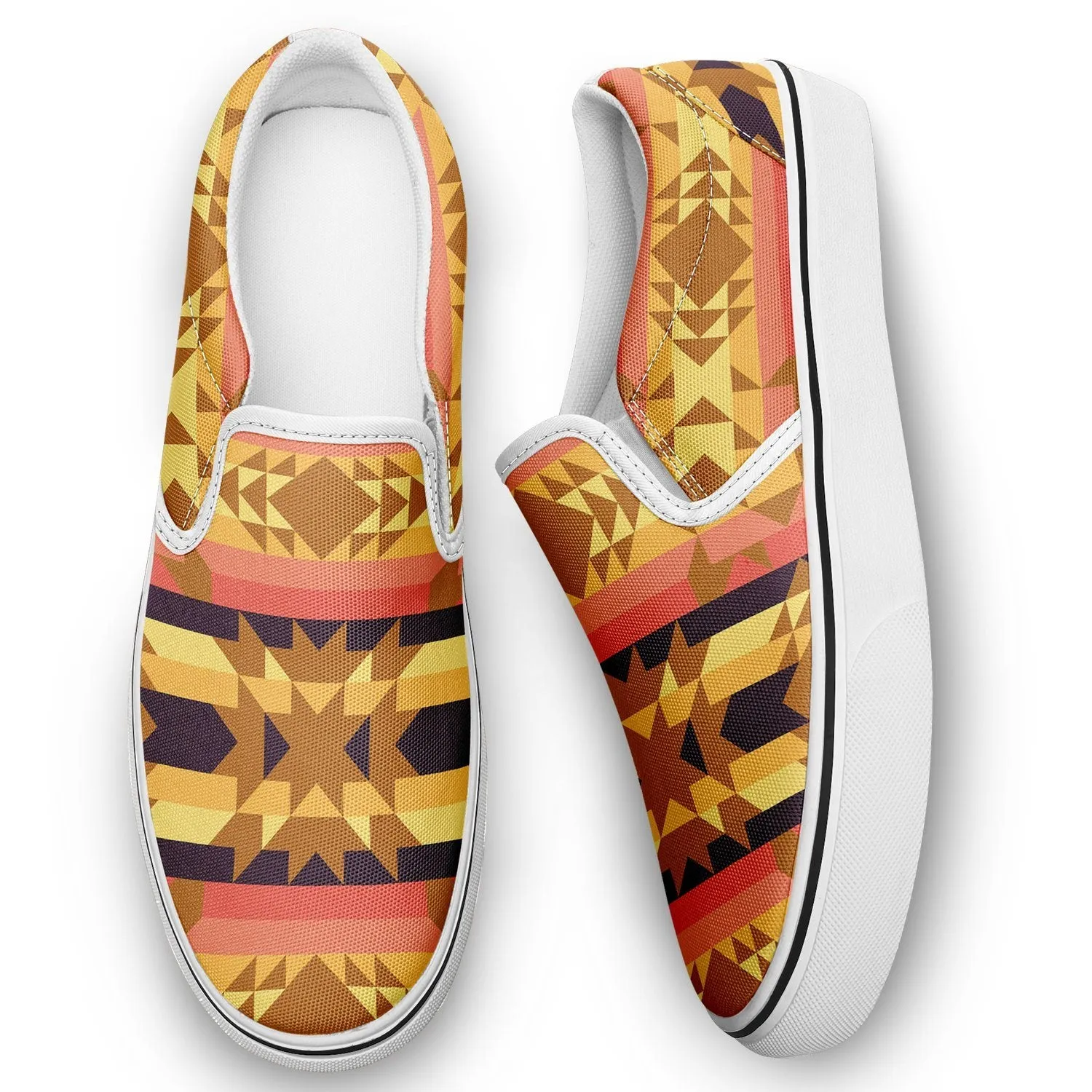 Infinite Sunset Otoyimm Kid's Canvas Slip On Shoes