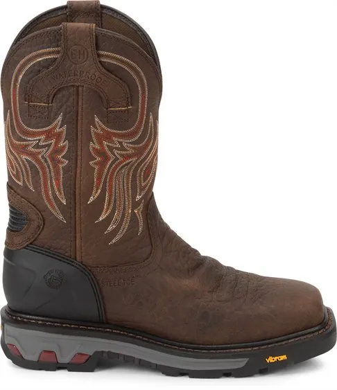 JUSTIN MEN'S DRISCOLL STEEL TOE WORK BOOT - WK2111