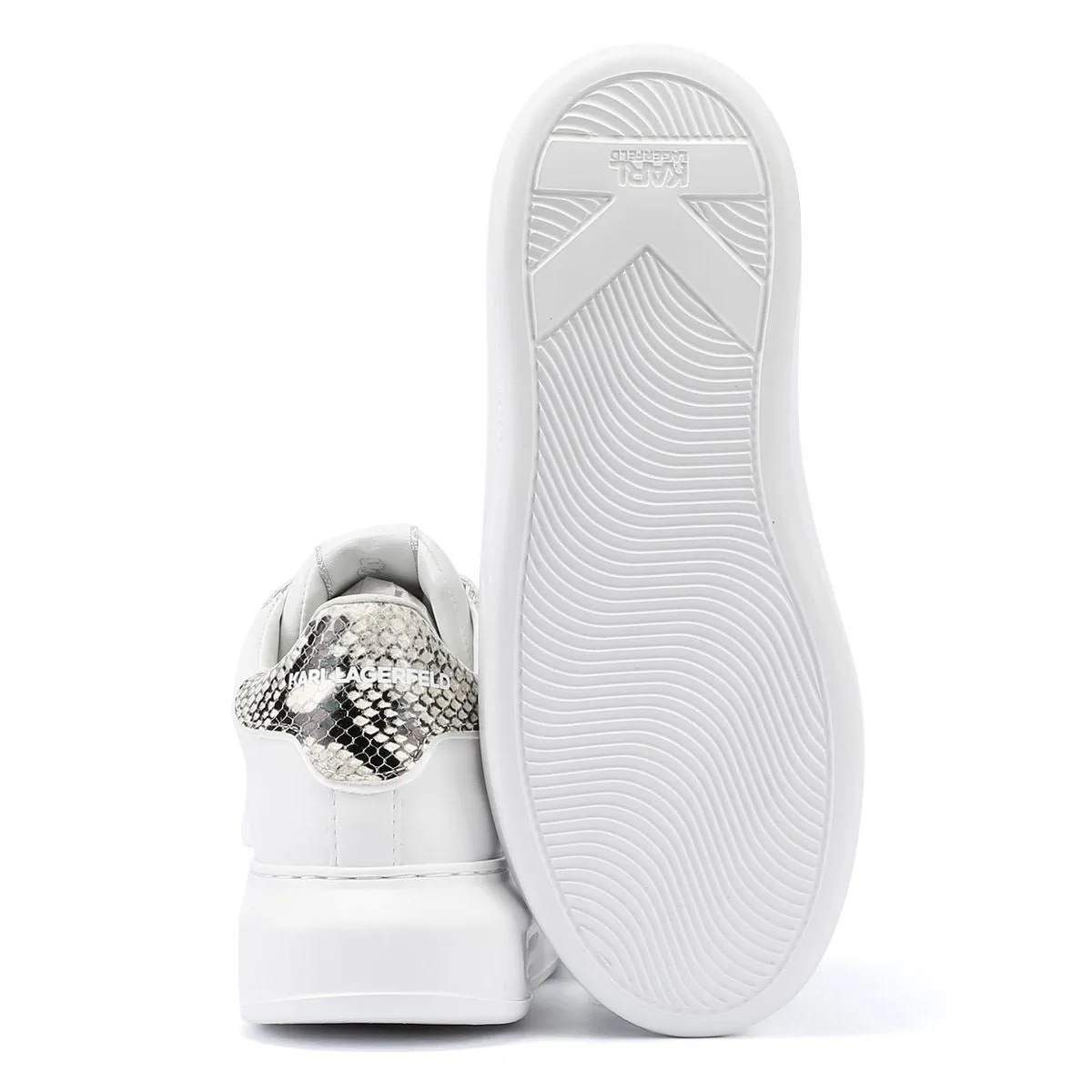 Karl Lagerfeld Kapri NFT Lo Lace Women's White Trainers