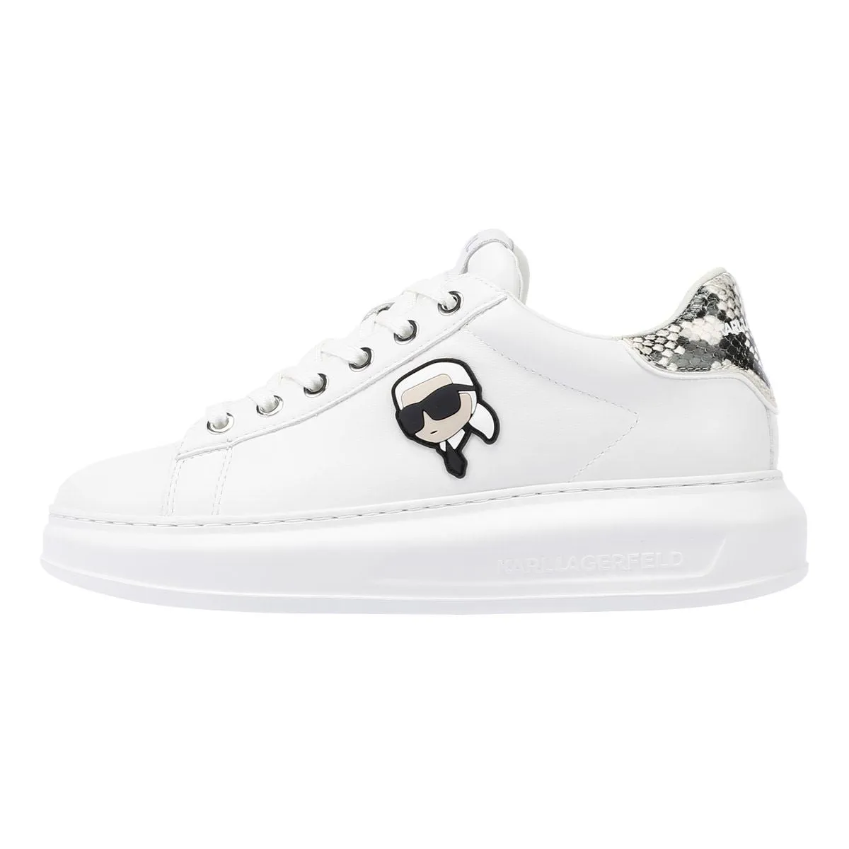 Karl Lagerfeld Kapri NFT Lo Lace Women's White Trainers