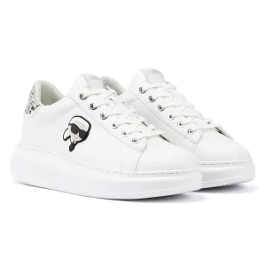 Karl Lagerfeld Kapri NFT Lo Lace Women's White Trainers