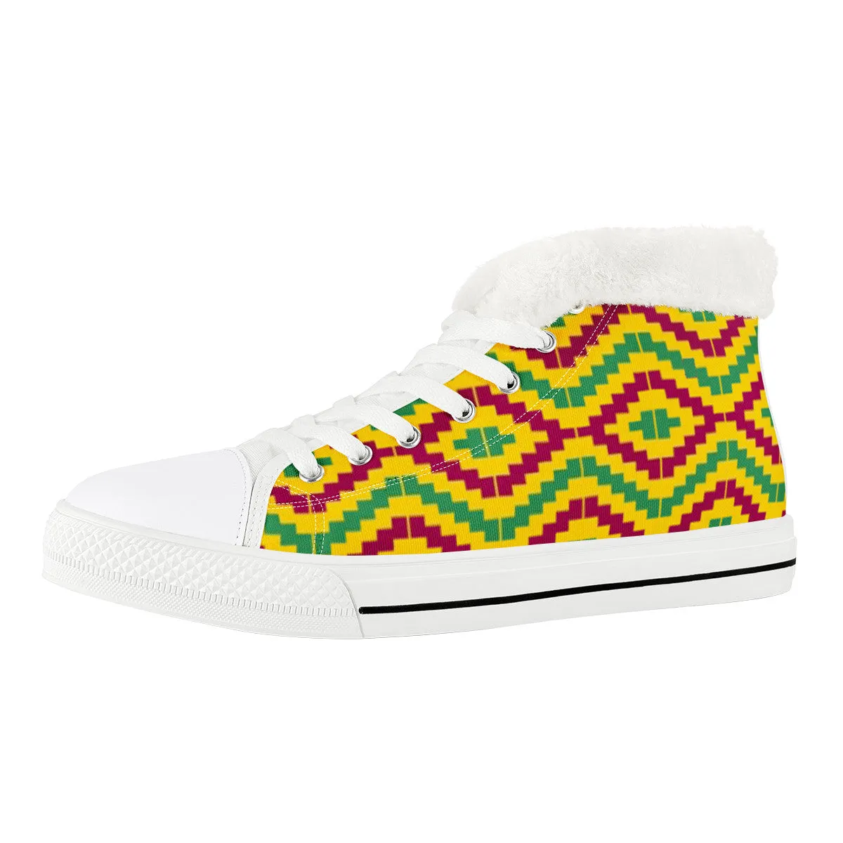 KENTE FARI Winter Canvas Shoes