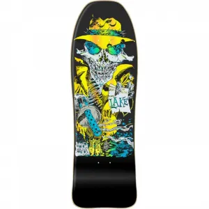 Lake 9.75" x 32.12" Gangster Reissue Black Stain Skateboard Deck