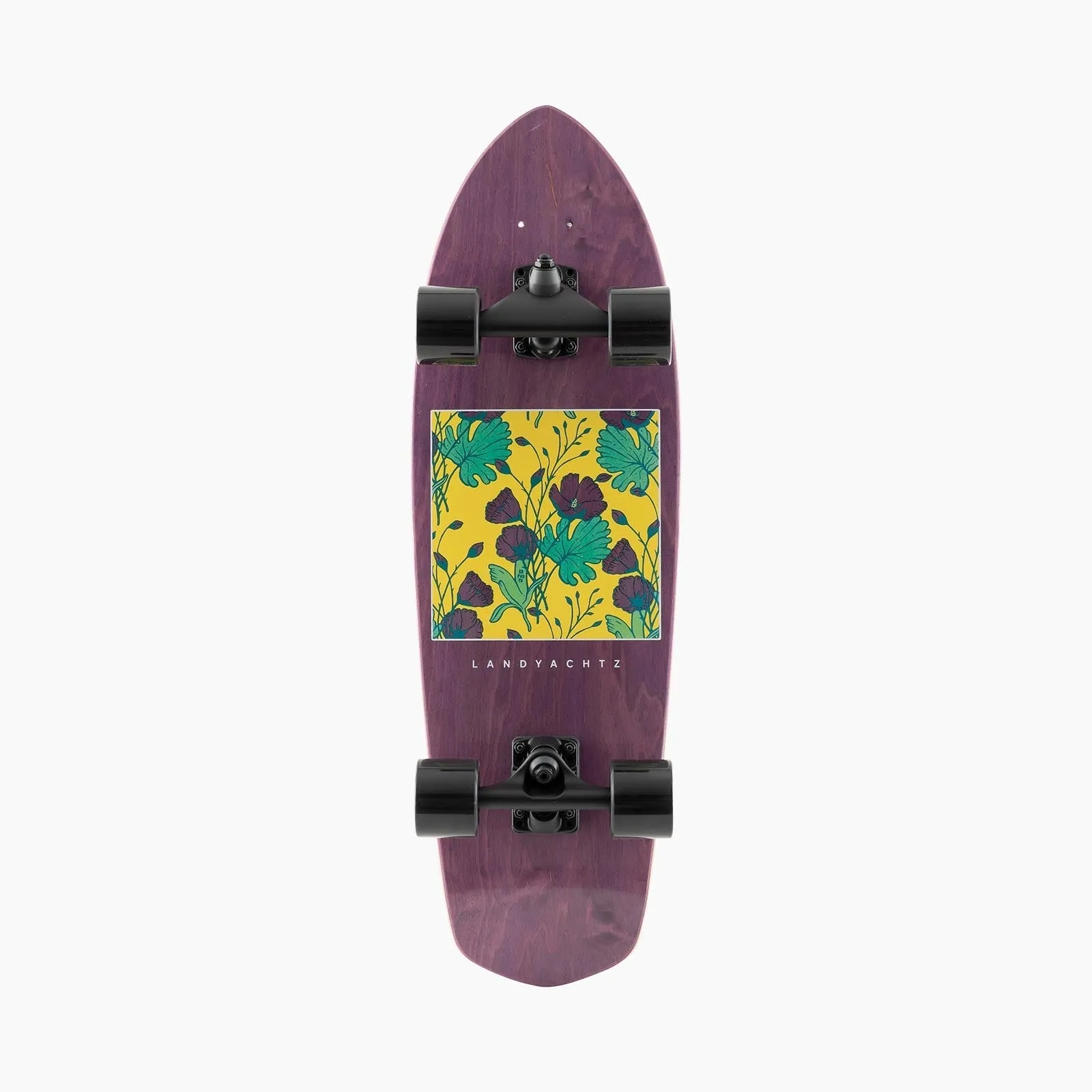 Landyachtz Pocket Knife Botanical Surf Skate Cruiser Complete