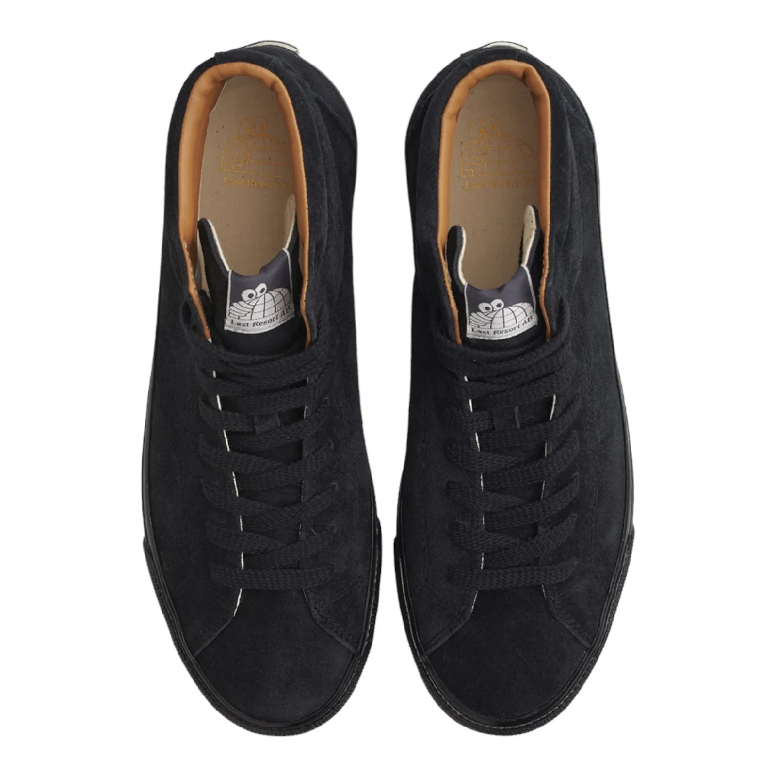 LAST RESORT VM003 SUEDE HI (BLACK/BLACK/BLACK)