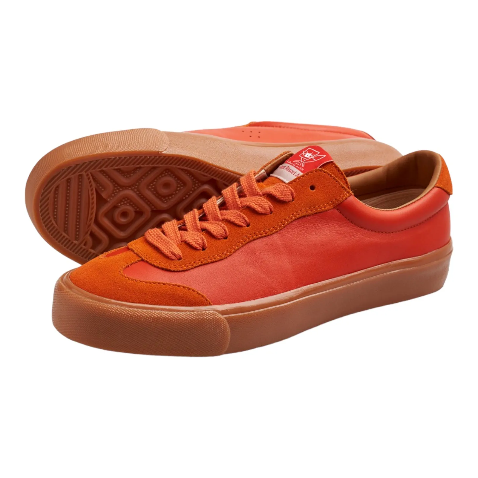 LAST RESORT VM004 MILIC LEATHER/SUEDE LO (DUO ORANGE/GUM)