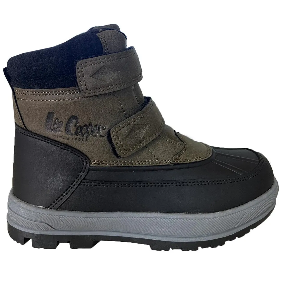 Lee Cooper Kids Shoes Khaki Lcj-23-01-2058K 29