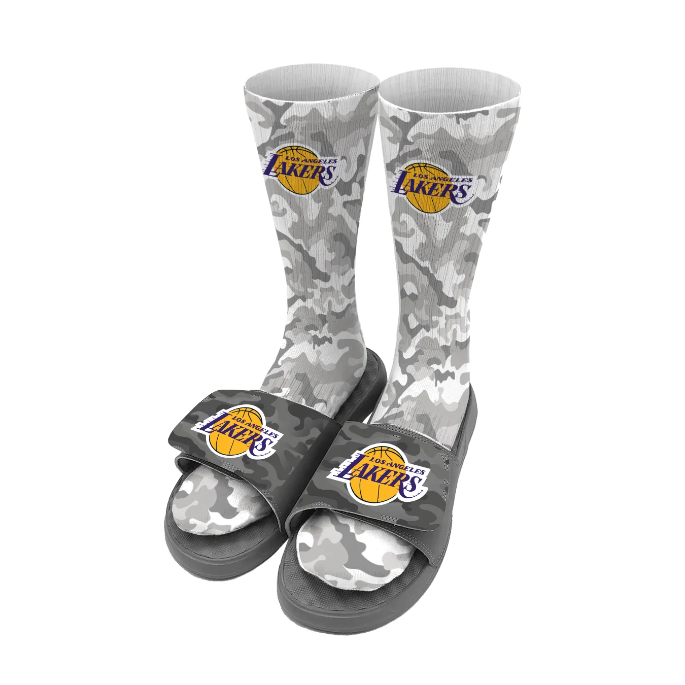 Los Angeles Lakers Urban Camo Sock Bundle