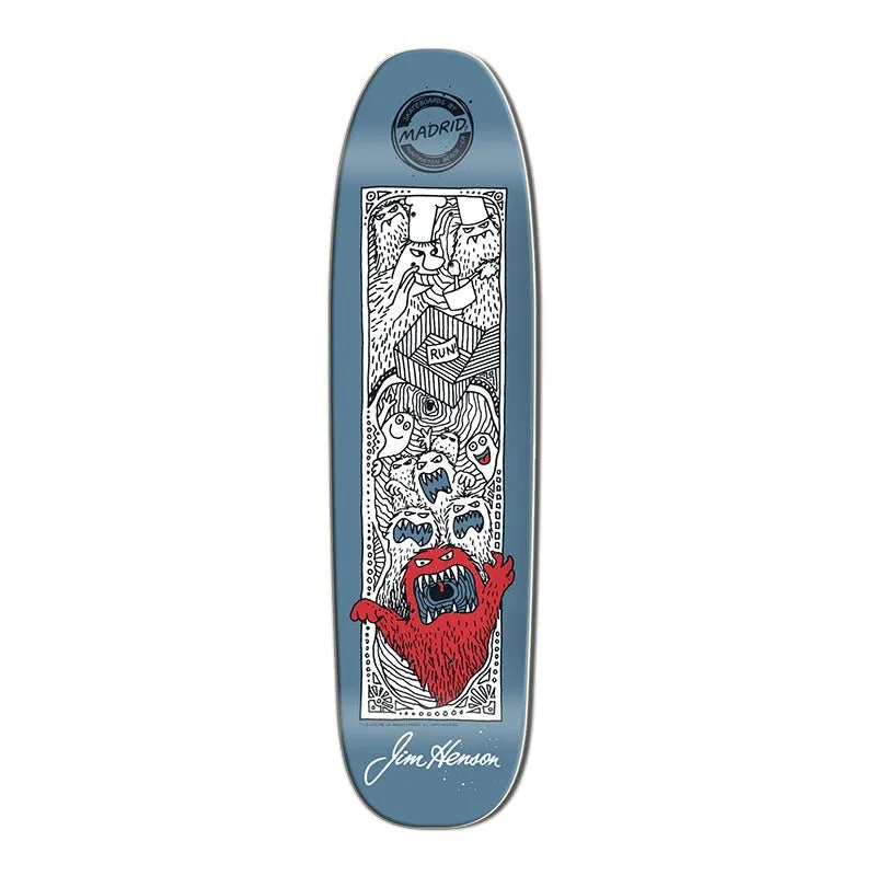 Madrid 8.625 x 33" Limited Edition Doodle Run Pool Skateboard Deck