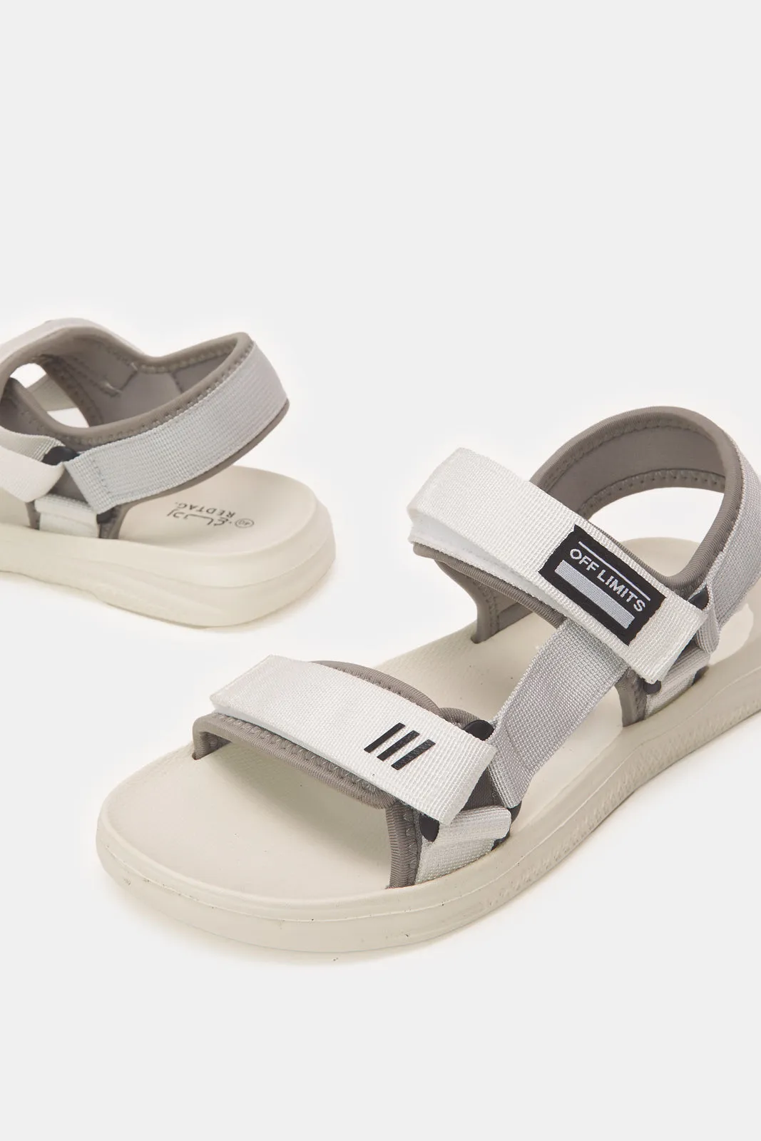 Men Beige Sports Sandal