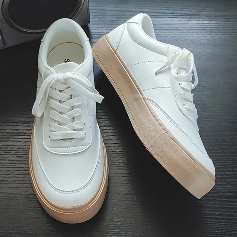 Men Minimalism Fashion Flat Casual Skate Shoes