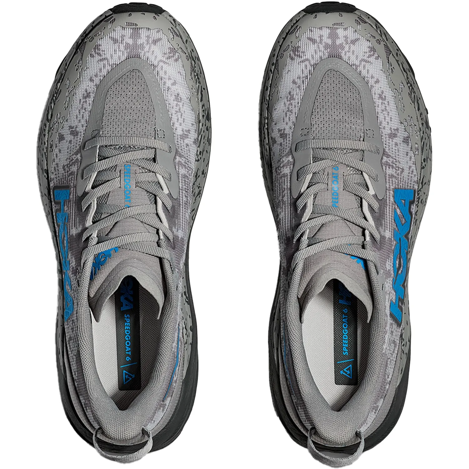 Men's Hoka Speedgoat 6 Galactic Grey/Hoka Blue Synthetic