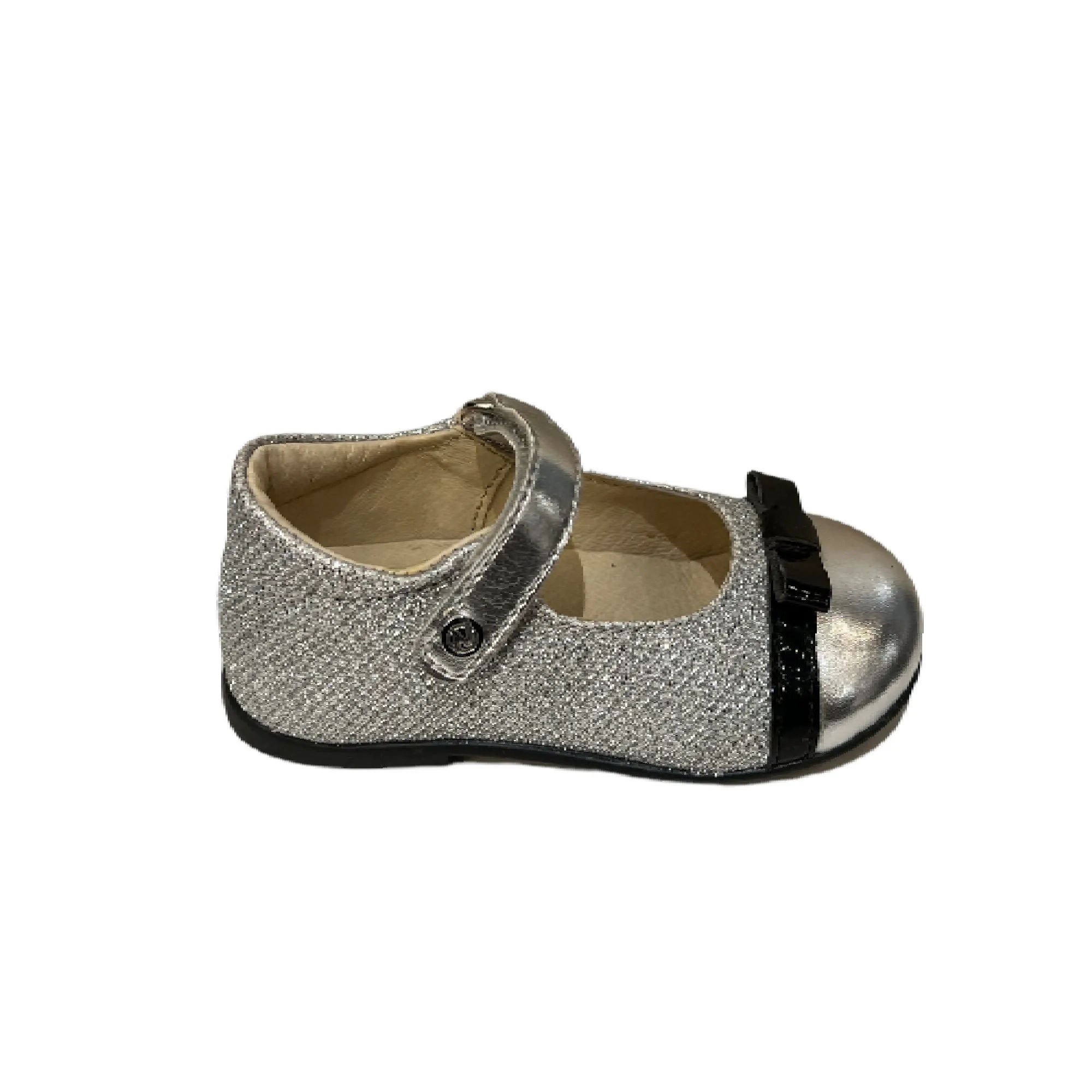 Naturino Baby Girls Silver Shoes