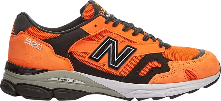 New Balance 920 Made In England 'Orange Black' Sneakers