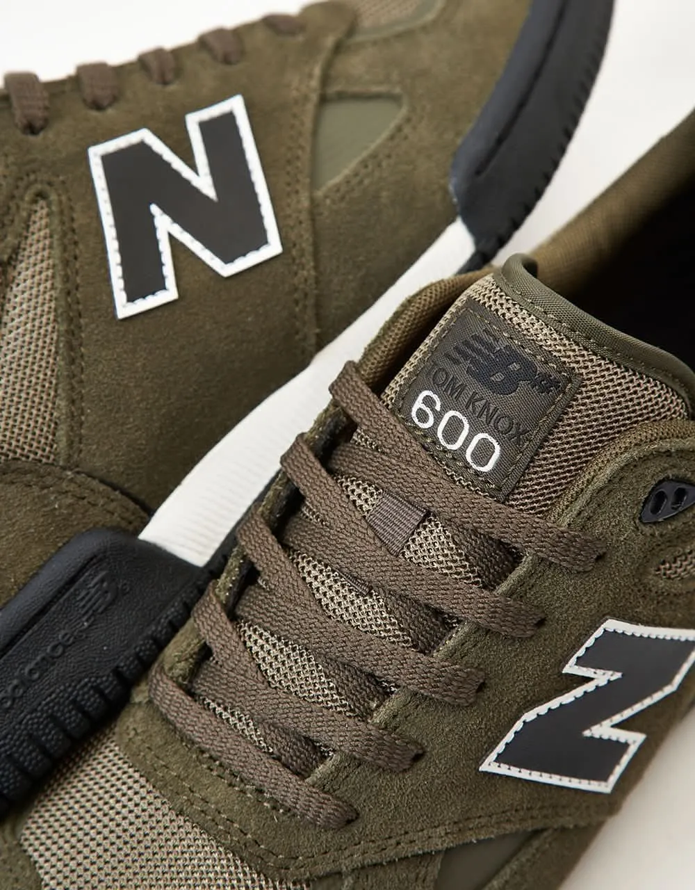 New Balance Numeric Tom Knox 600 Skate Shoes - Olive/Black