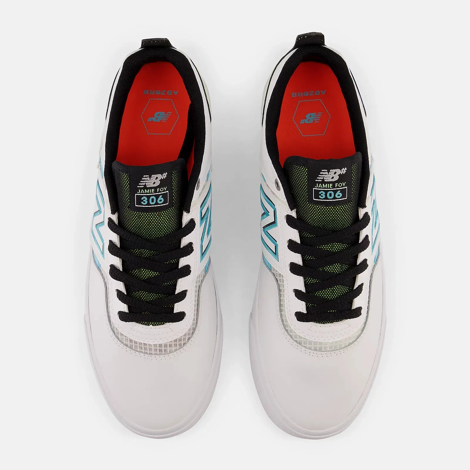 New Balance Shoes Jamie Foy 306 - White/Aqua Sky