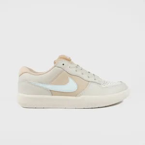 Nike SB - Force 58 Premium Leather Shoes - Light Bone / Glacier Blue