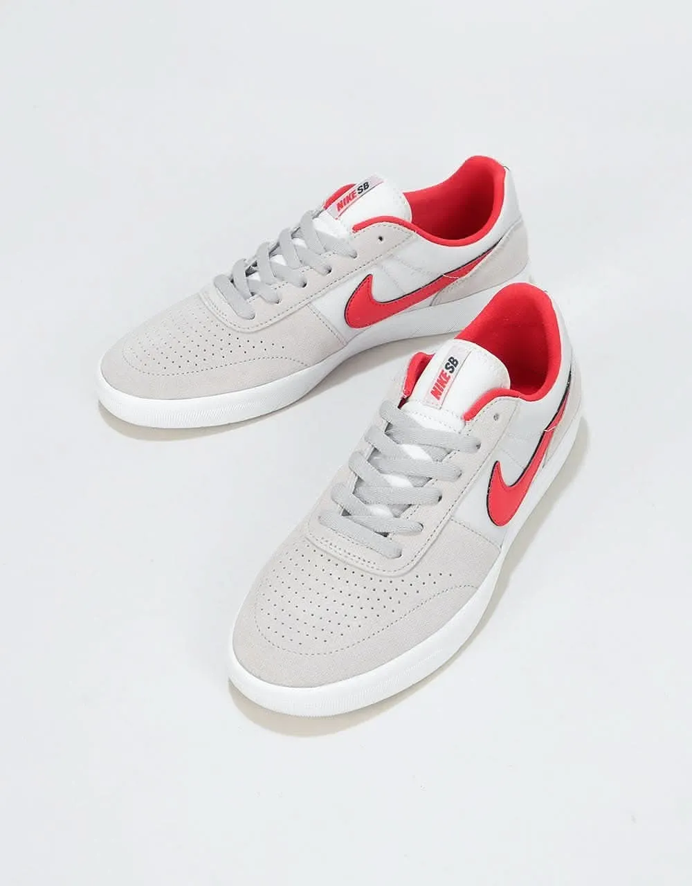 Nike SB Team Classic Skate Shoes - Atmosphere Grey/University Red-Vast