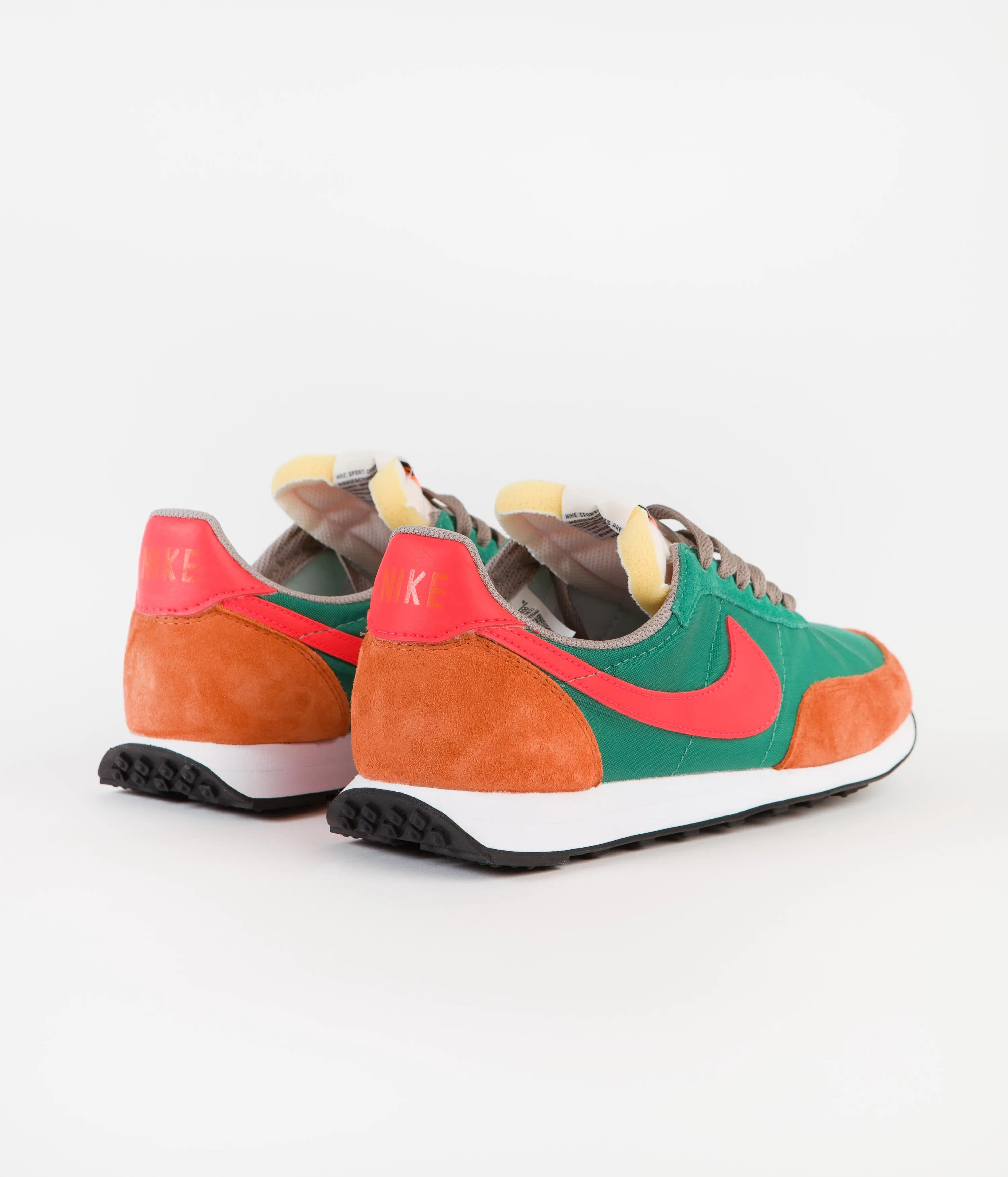 Nike Waffle Trainer 2 SP Shoes - Green Noise / Bright Crimson - Sport Spice