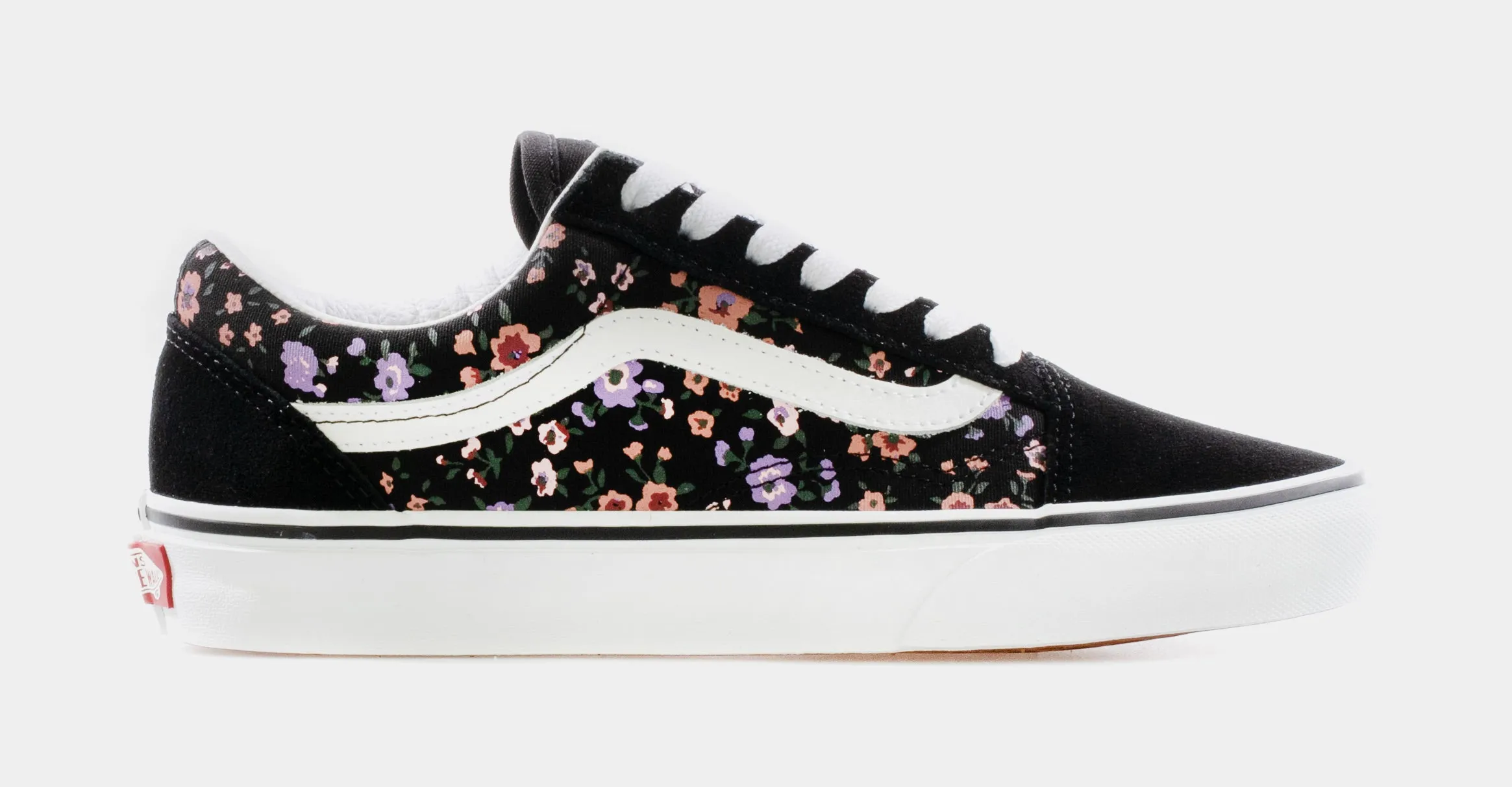 Old Skool Floral Womens Skate Shoe (Black/Multi)