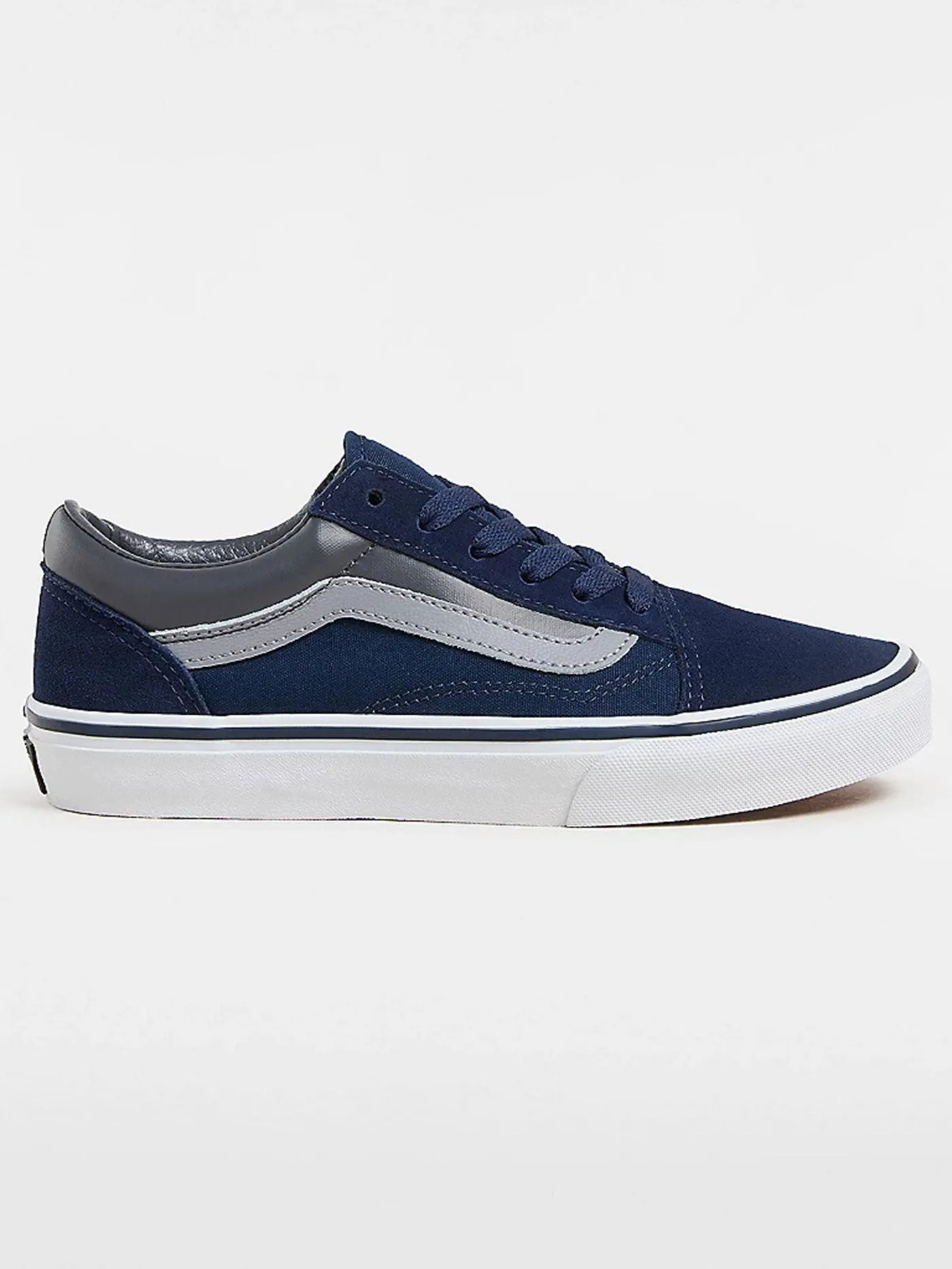 Old Skool Tonal Block Navy/Grey Shoes (Kids)