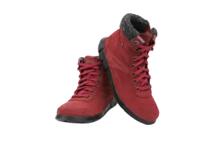 Original Woodland Women's Leather Boots (#3143118_Paris Port Red)