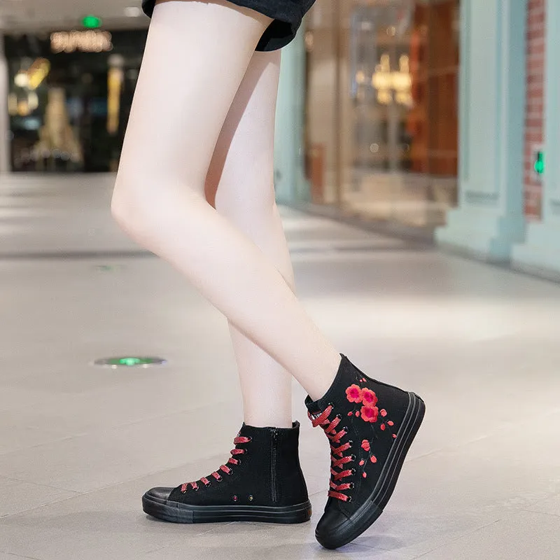 Owlkay Soft Comfortable High Top Shoes