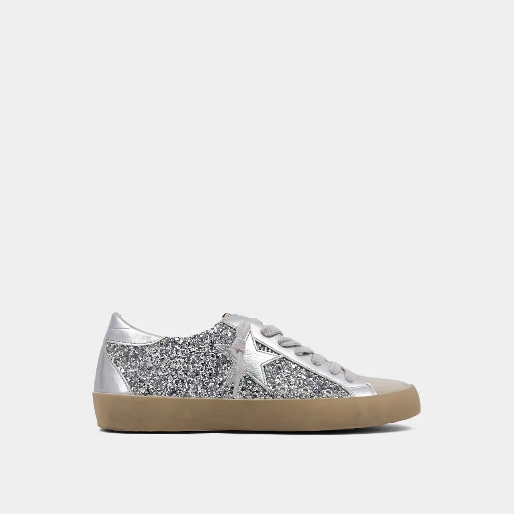 Paula Sneaker - Silver Shimmer