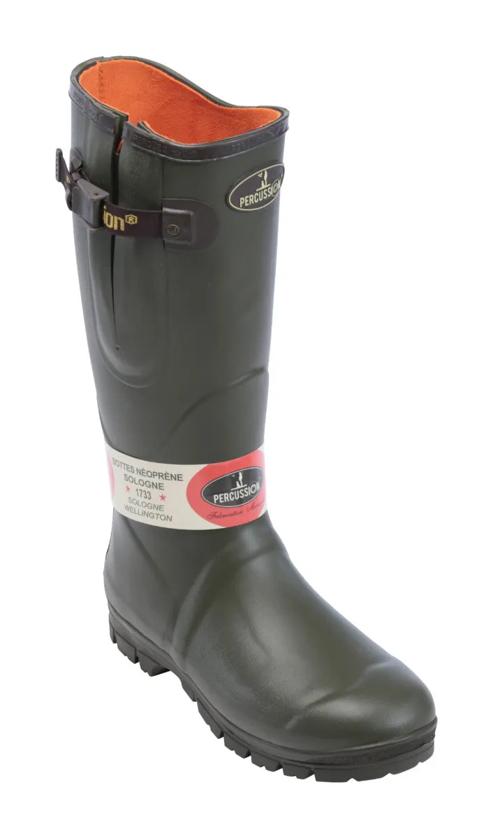 Percussion Sologne Neoprene Wellington Boots - 1733