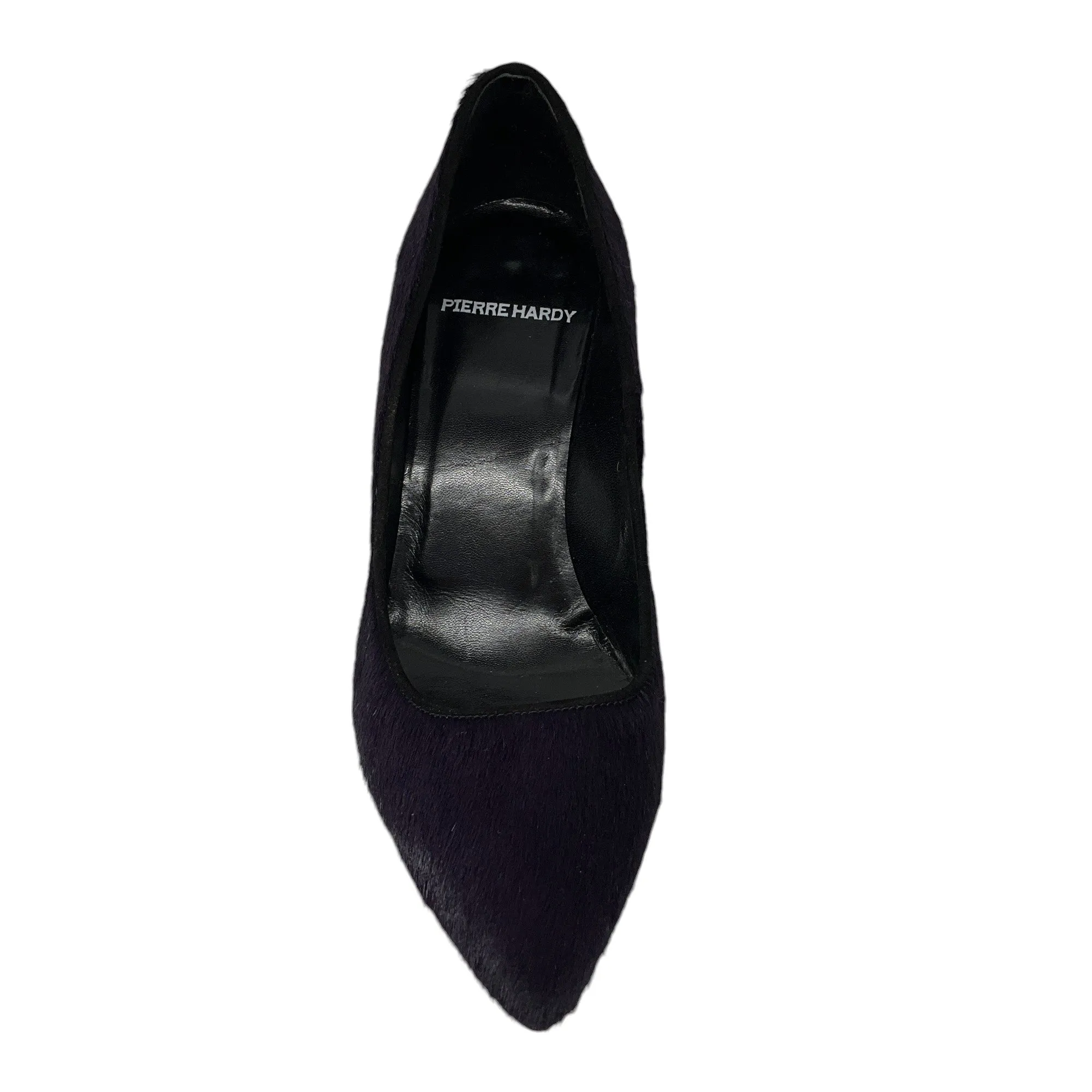 Pierre Hardy Purple Calf Hair Pumps